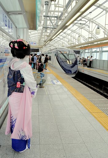 日暮里駅の風景