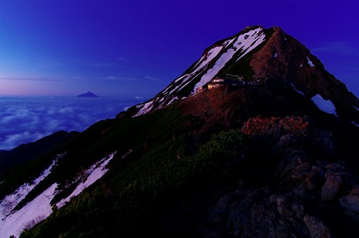 青刻赤岳