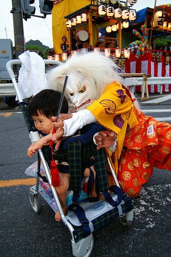 怖いよー!来ないで。