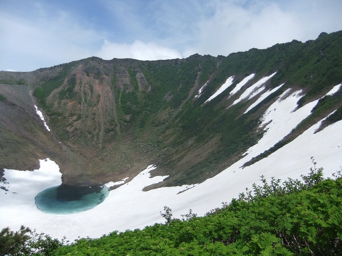 山頂の湖（春限定）