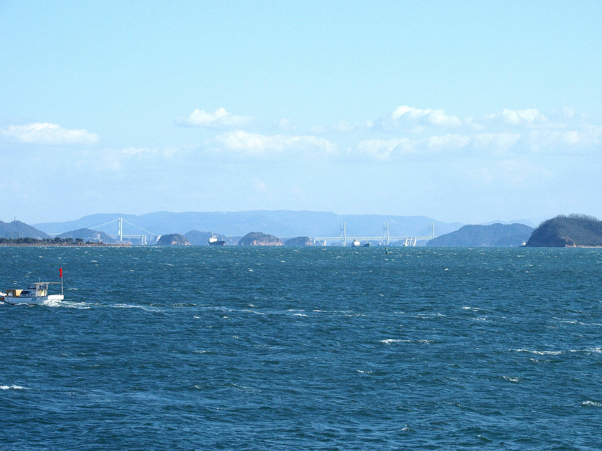 【夏の涼】海から風が吹けば