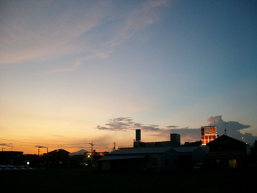夕焼け