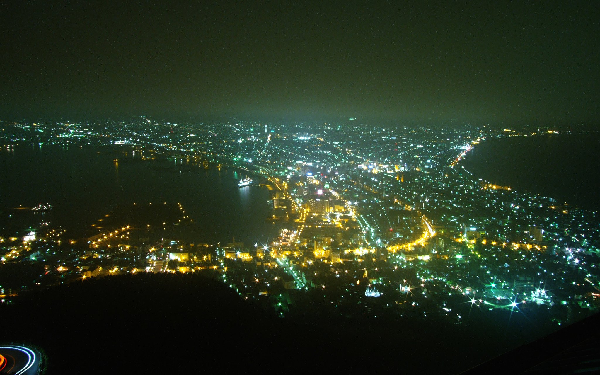 函館山より
