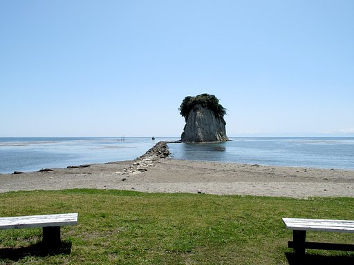 能登半島　見付海岸