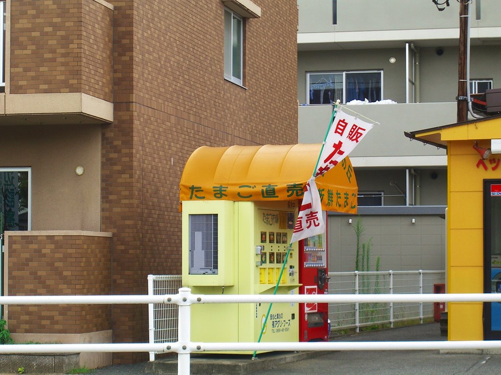 卵の自動販売機