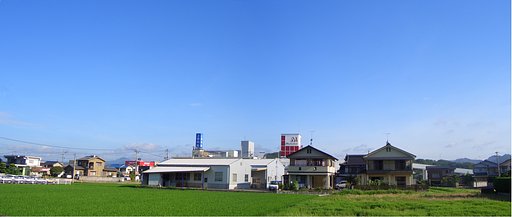 真夏日に