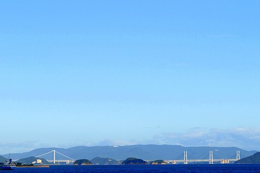 瀬戸内の夏の空A