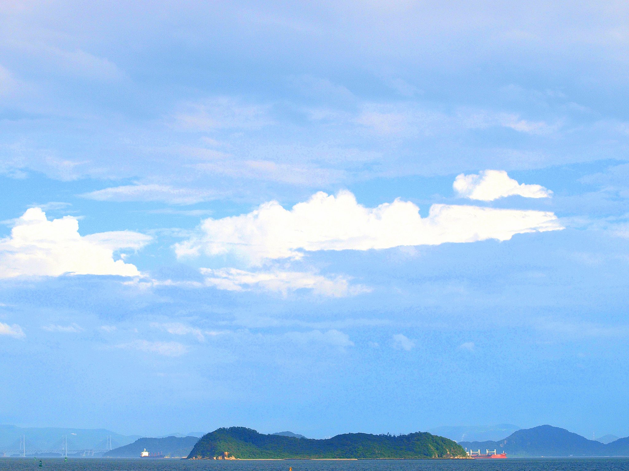 瀬戸内の夏の空B