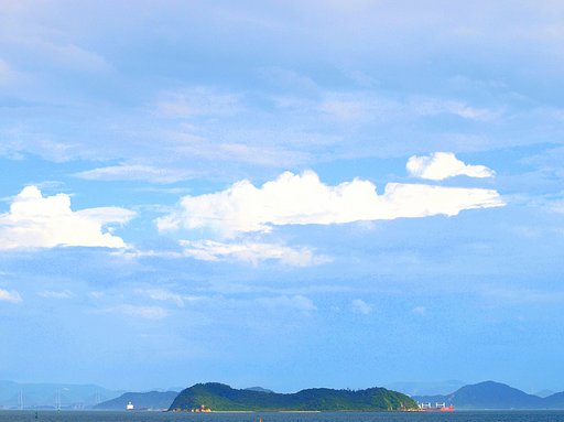 瀬戸内の夏の空B