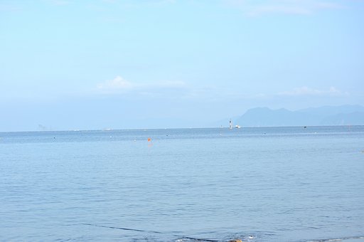 朝のブルー