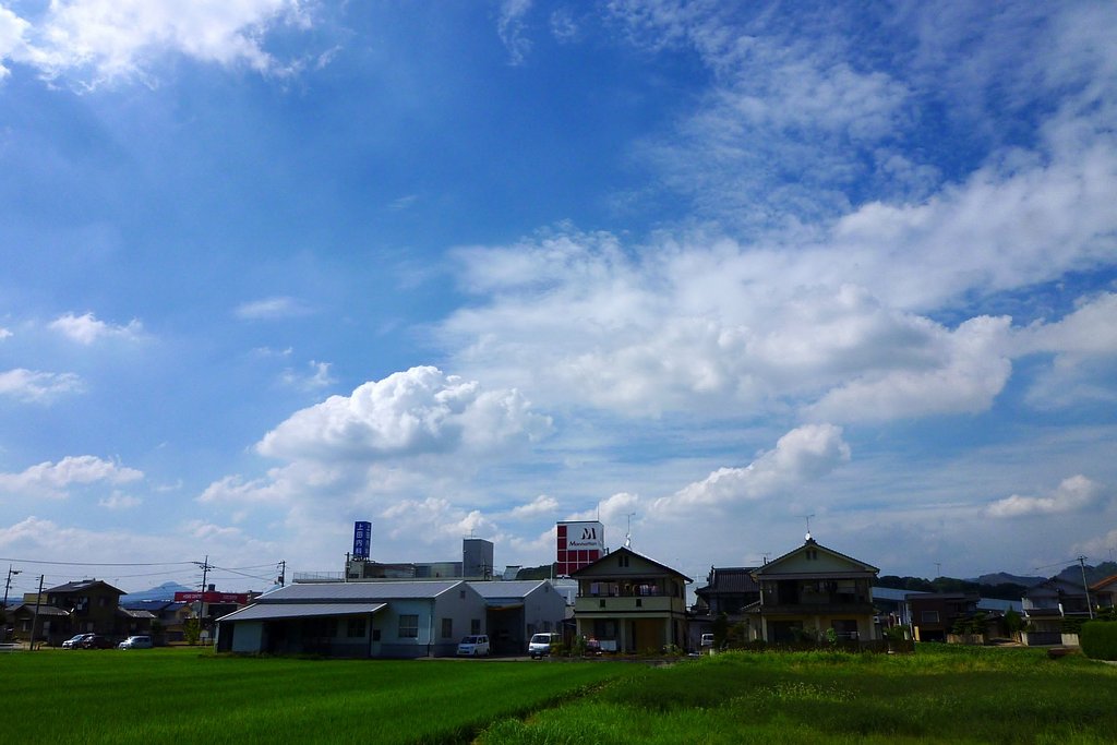 流れる雲
