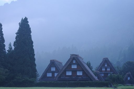晩夏の白川郷・２