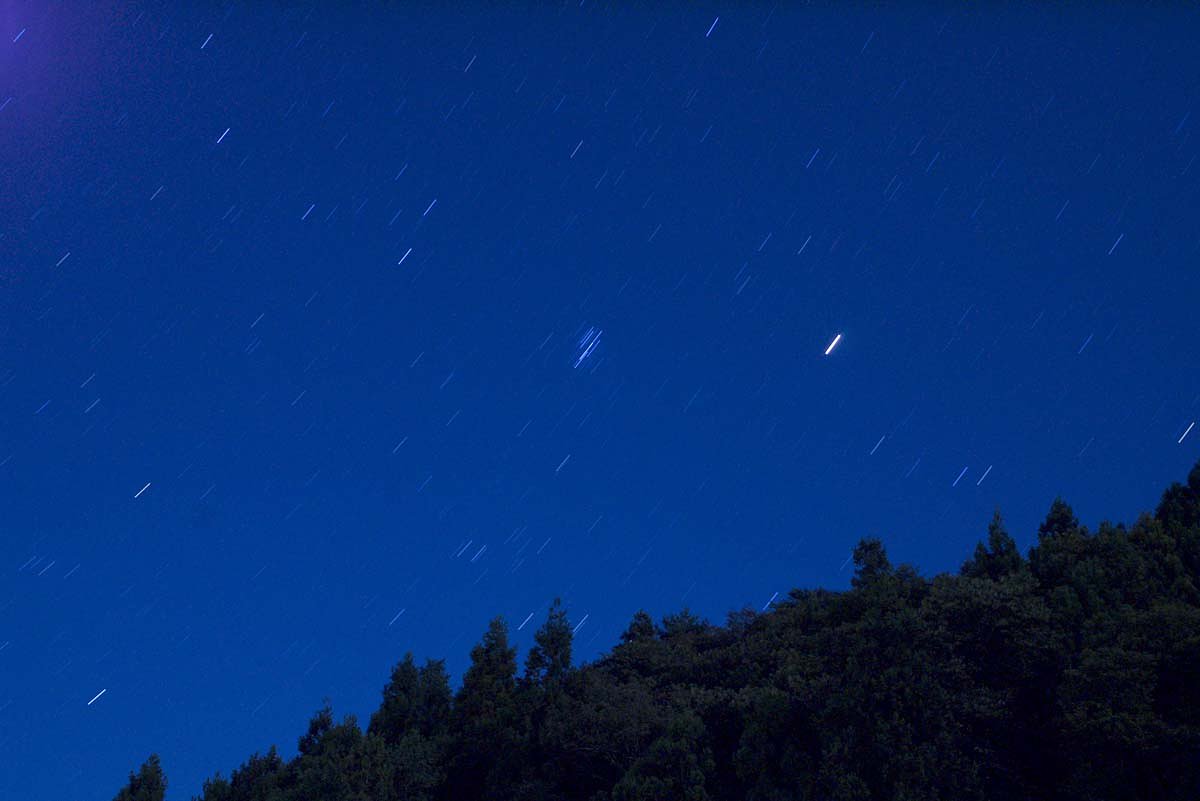 秋の夜長・・・・星
