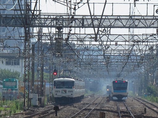 川崎駅ホームから