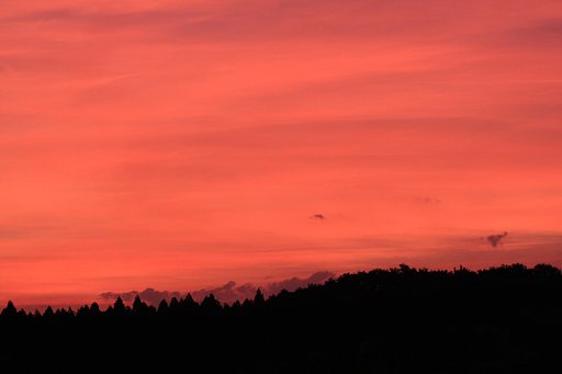 赤い空