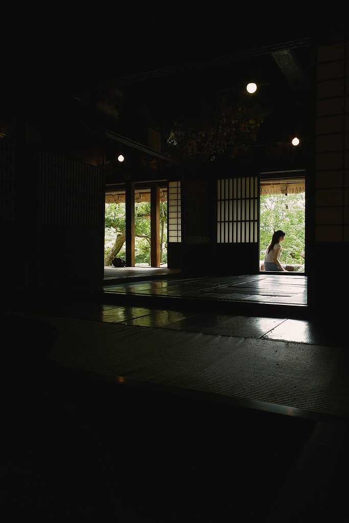 合掌造りの家　２