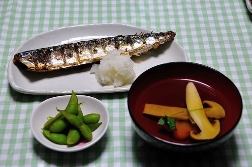 しつこく旬の味Ⅲ　お吸い物とさんま