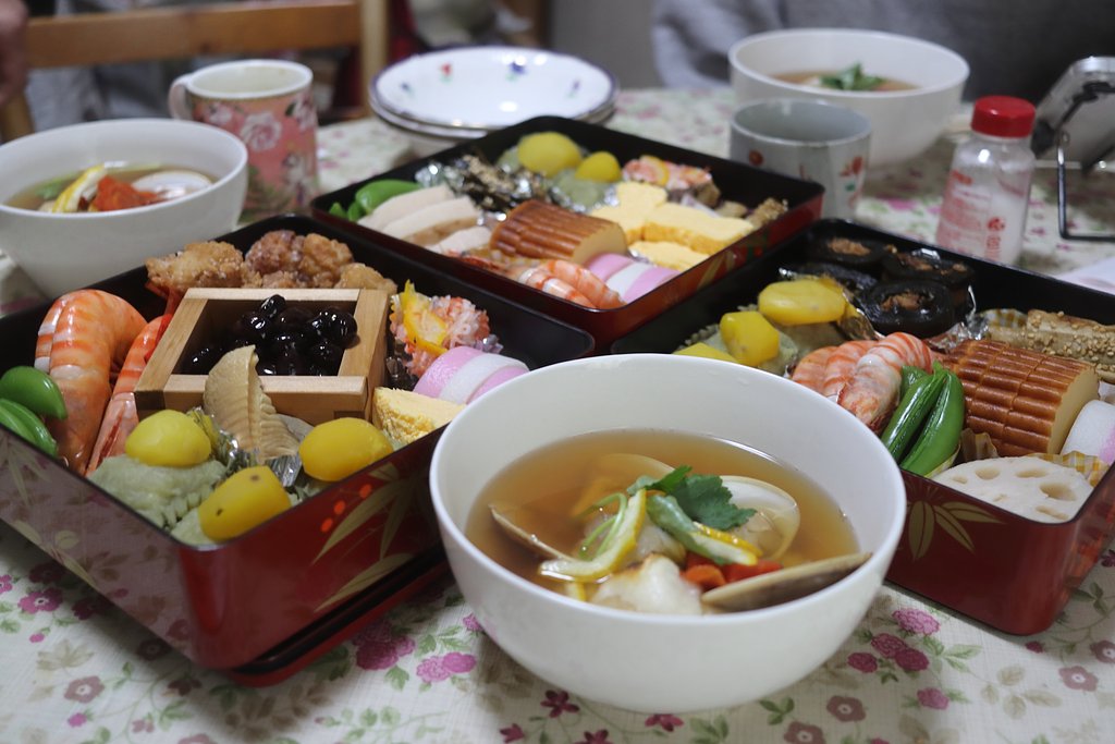 我が家のおせちと雑煮2026
