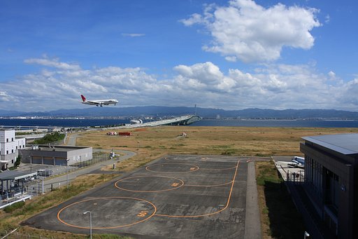 関空から望むわが街