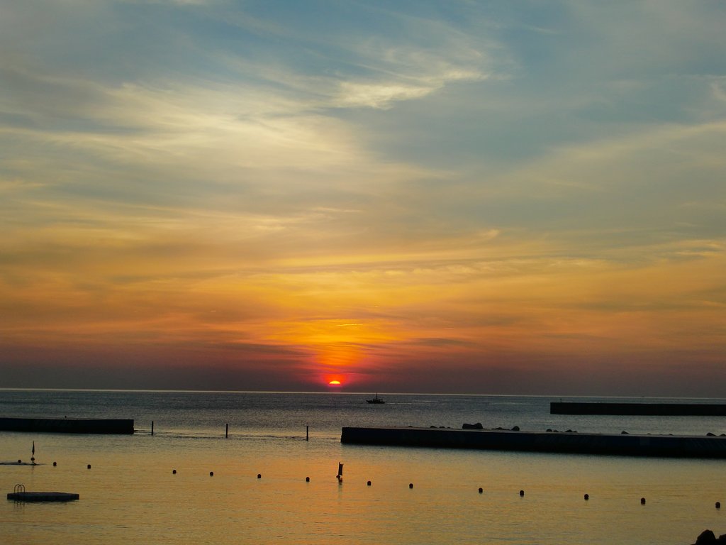 今日（8/29）の日の出