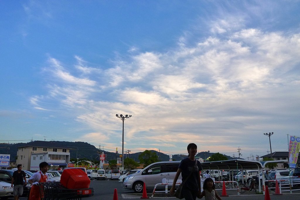 日暮れが早く