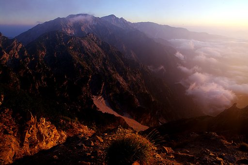 【燃】後立山