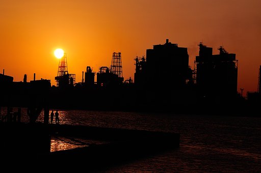 要塞の日没…