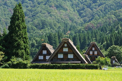 晩夏の白川郷・３