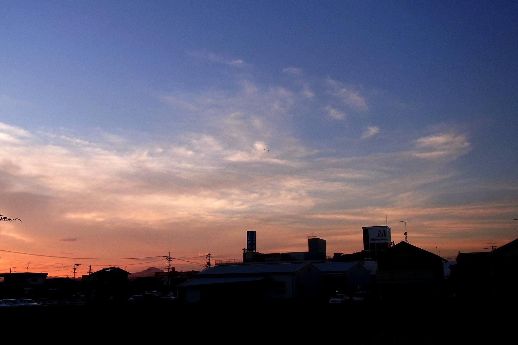 夕焼け