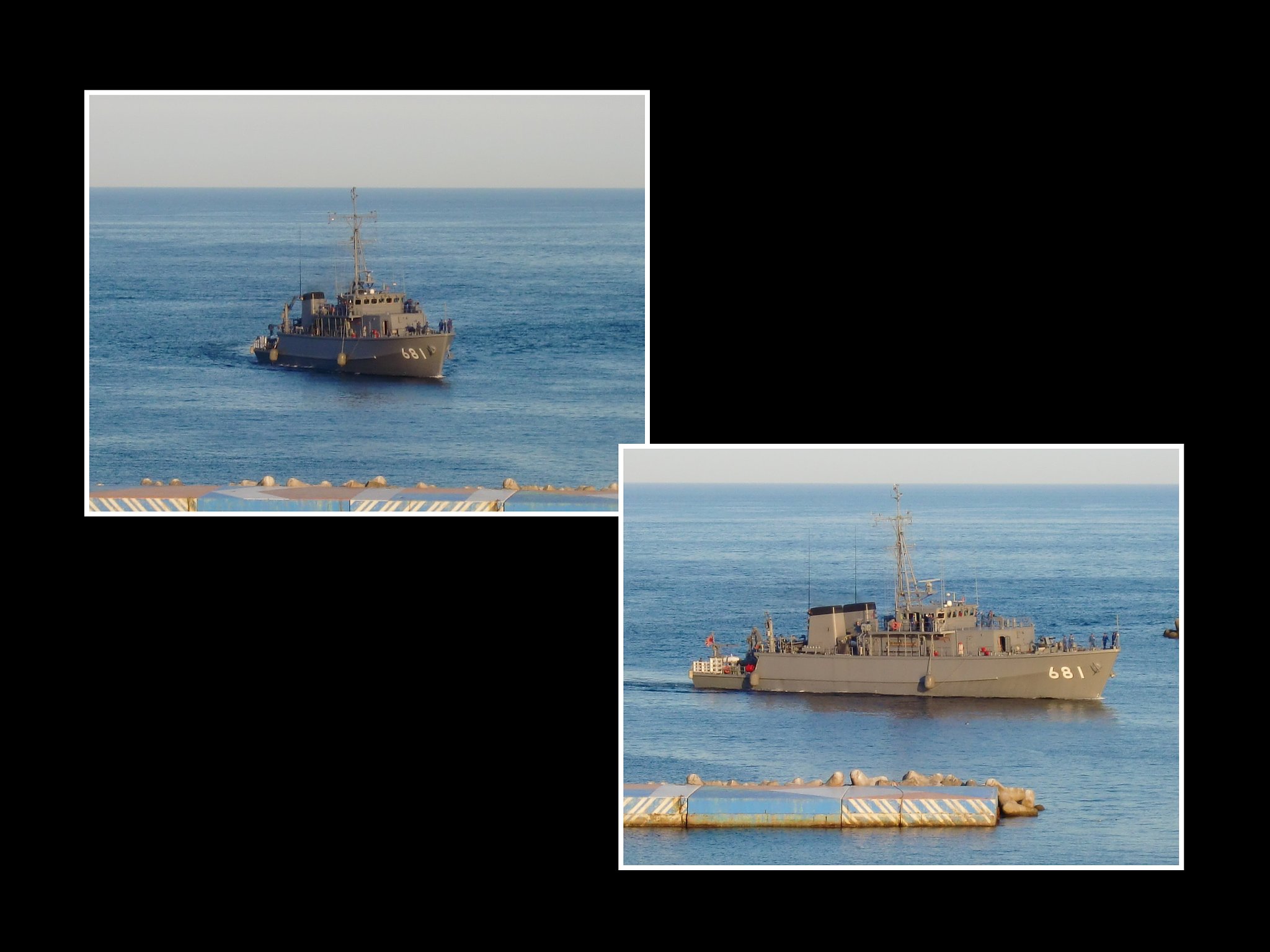 海上自衛隊掃海艇６８１　すがしま
