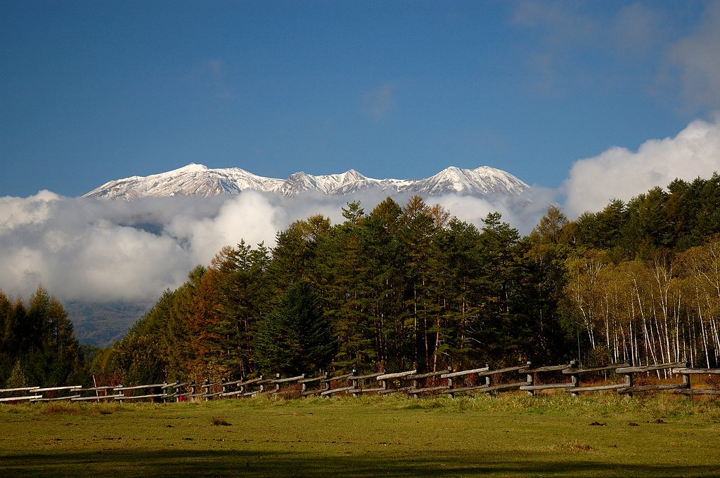 冠雪の御嶽山