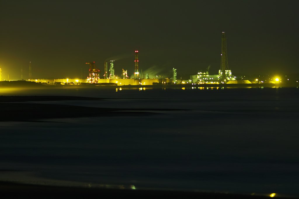 夜明けの灯り