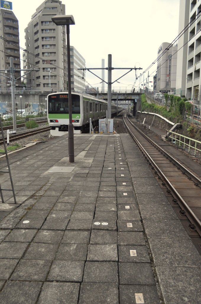 山手線の昔のホーム