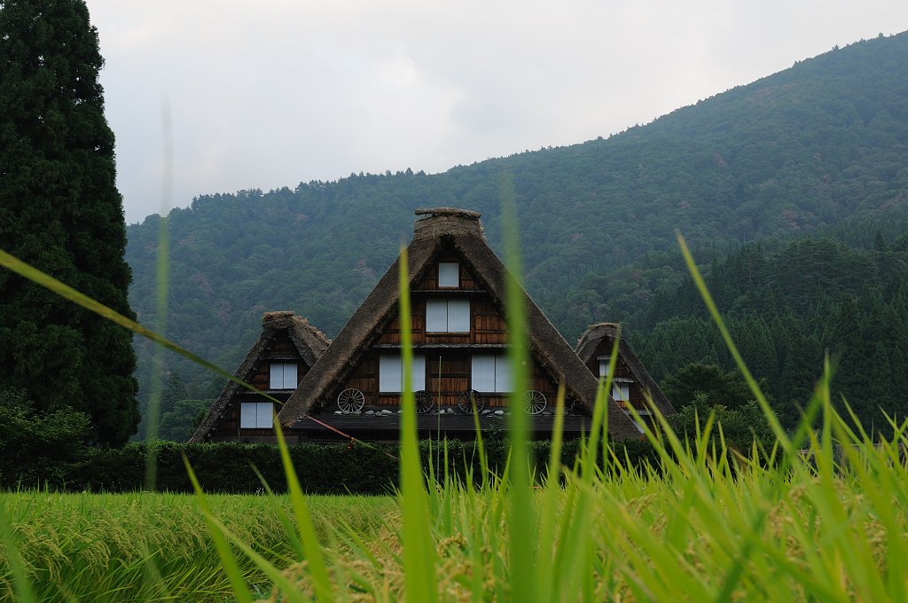 晩夏の白川郷・１