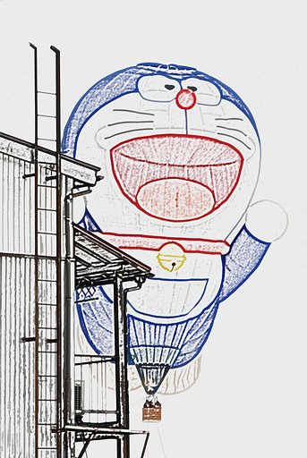 【絵のような】　ドラえもん