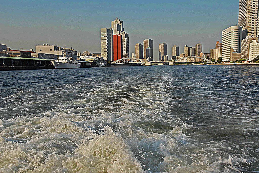 隅田川夕景