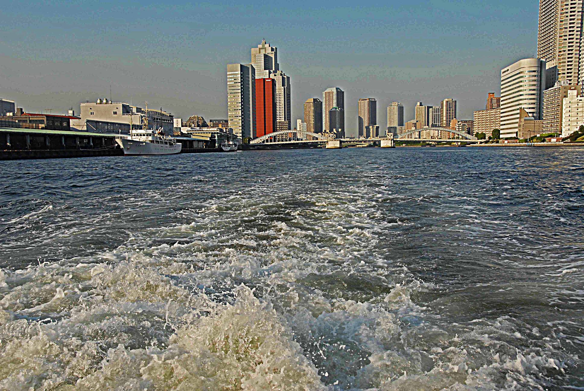 隅田川夕景