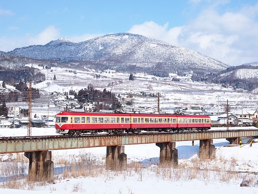 名残の雪景色