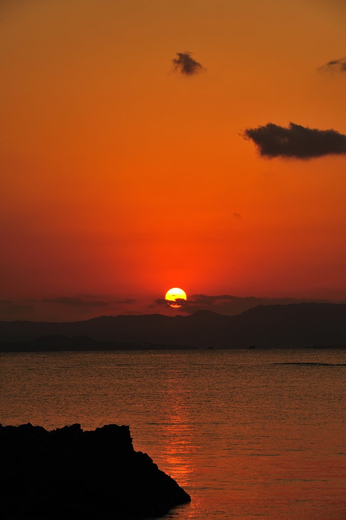 石垣島の夕日