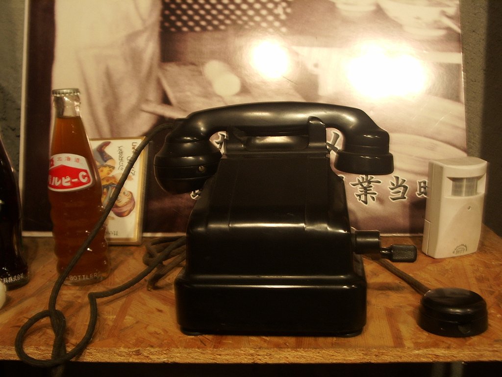 電話