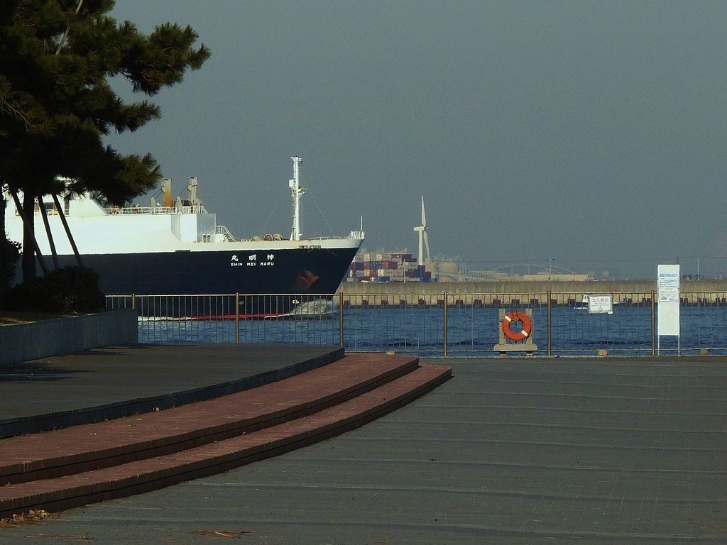 城南島海浜公園で・・１