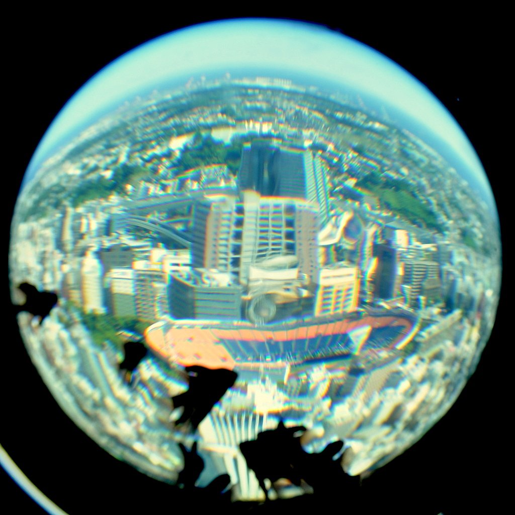 ランドマークタワーからの風景