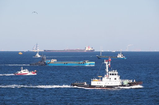 【う】海の交差点