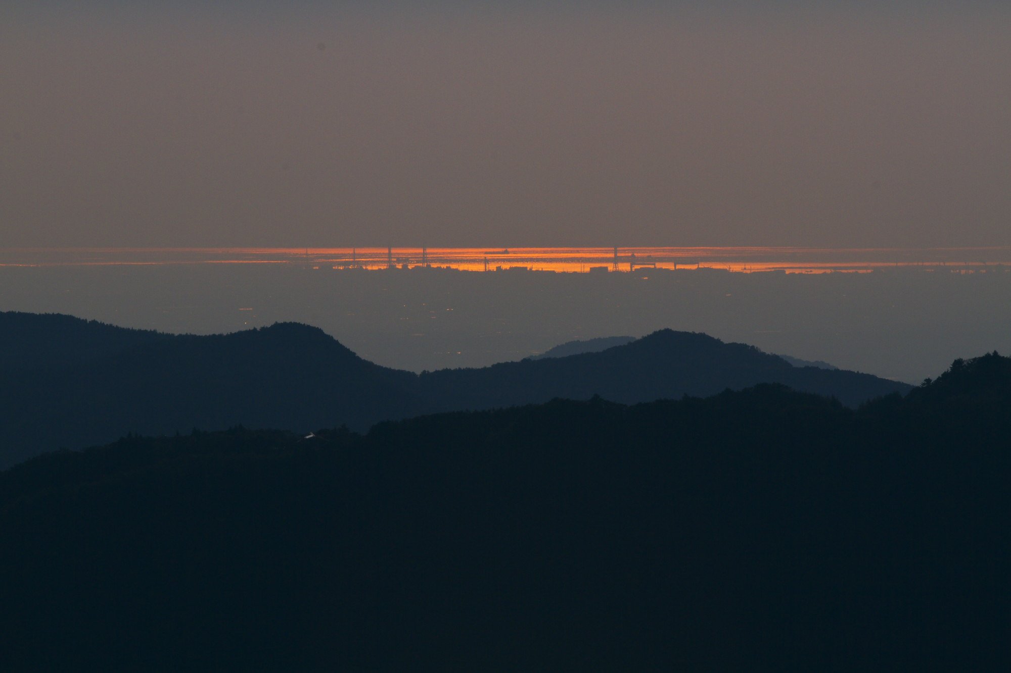 ある夕景