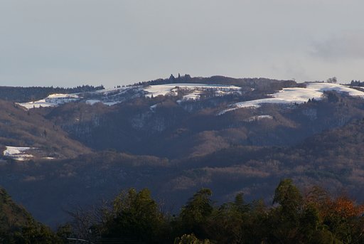 扇ノ山の積雪