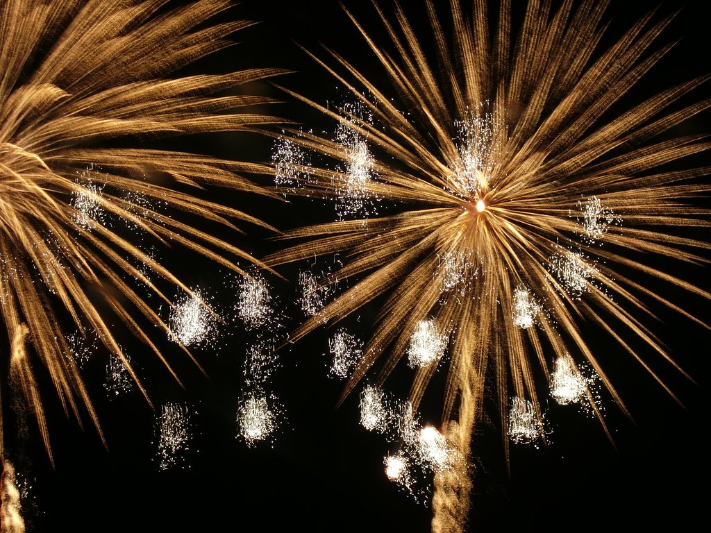 冬花火