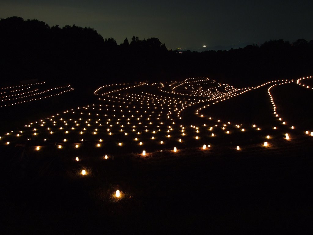 続　棚田夢灯２０１０