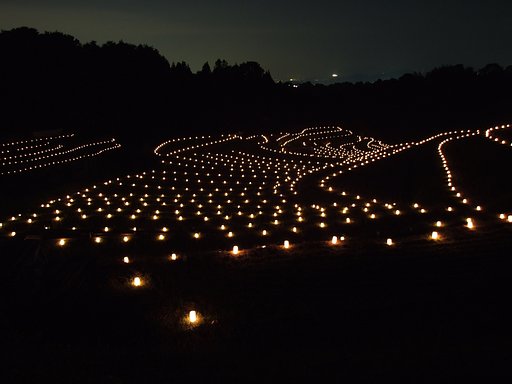 続　棚田夢灯２０１０