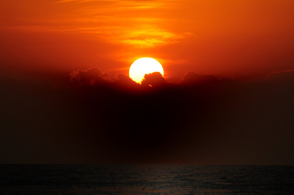 【絵のような】夕日