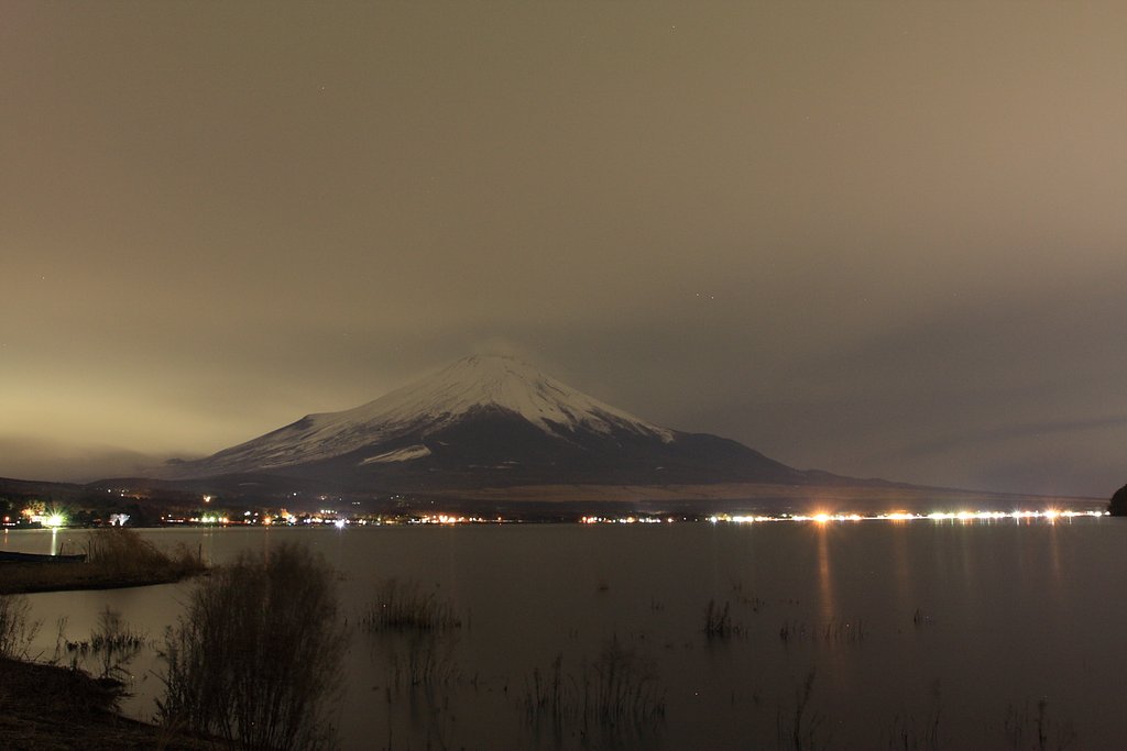 夜の富士